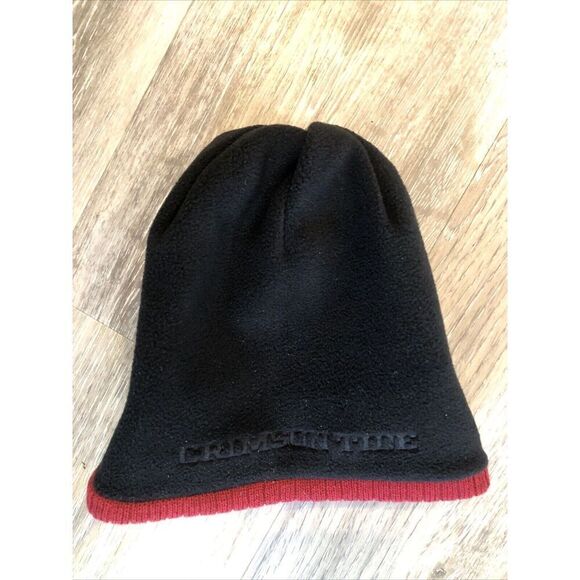 Nike Alabama Crimson Tide Beanie- Toboggan Embroidered , Reversible , Kids. NWT - Picture 9 of 9